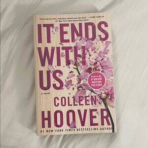 'It Ends With Us' Novel - Purple Cover
